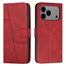 Чохол-книжка UniCase Jet Cover для Apple iPhone 17 Pro Max - Red: фото 1 з 11
