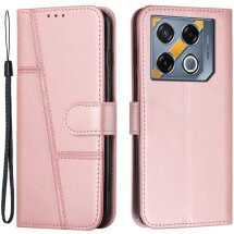 Чехол-книжка UniCase Jet Cover для Infinix GT 20 Pro - Rose Gold: фото 1 из 10