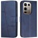 Чехол-книжка UniCase Jet Cover для Infinix Note 50 / Note 50 Pro - Blue (379207L). Фото 1 из 10