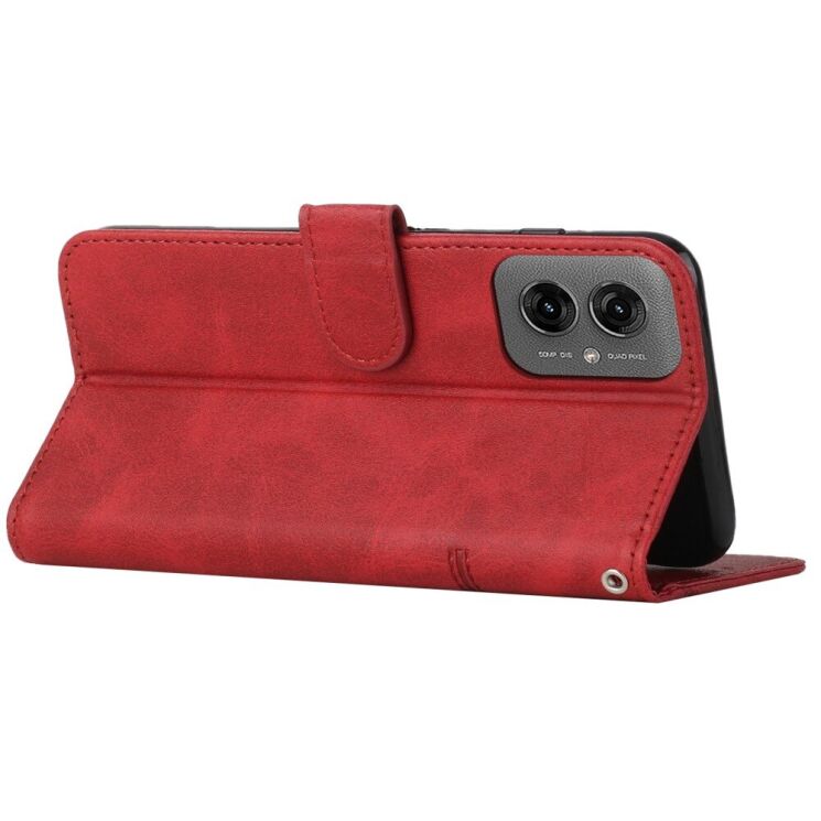 Чехол-книжка UniCase Jet Cover для Motorola Moto G55 - Red: фото 3 из 10