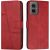Чехол-книжка UniCase Jet Cover для Motorola Moto G55 - Red: фото 1 из 10