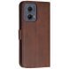 Чохол-книжка UniCase Jet Cover для Motorola Moto G85 - Brown (357023Z). Фото 5 з 10