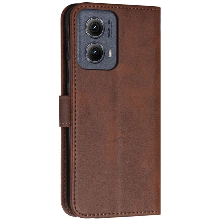 Чохол-книжка UniCase Jet Cover для Motorola Moto G85 - Brown: фото 5 з 10