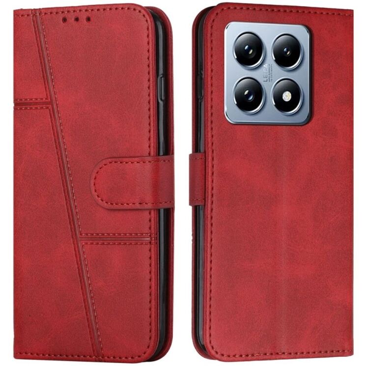 Чохол-книжка UniCase Jet Cover для Xiaomi 14T - Red: фото 1 з 10