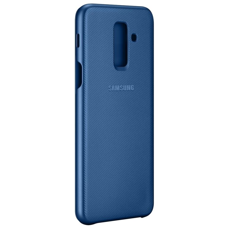 Чехол-книжка Wallet Cover для Samsung Galaxy A6+ 2018 (A605) EF-WA605CLEGRU - Blue: фото 15 из 18