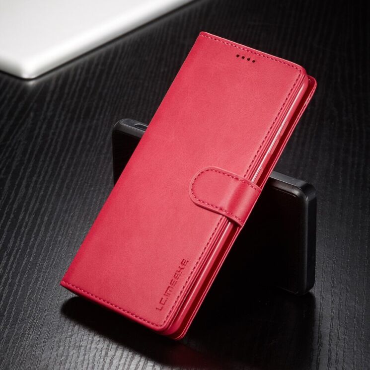 Чехол LC.IMEEKE Wallet Case для Samsung Galaxy A53 - Red: фото 5 из 12