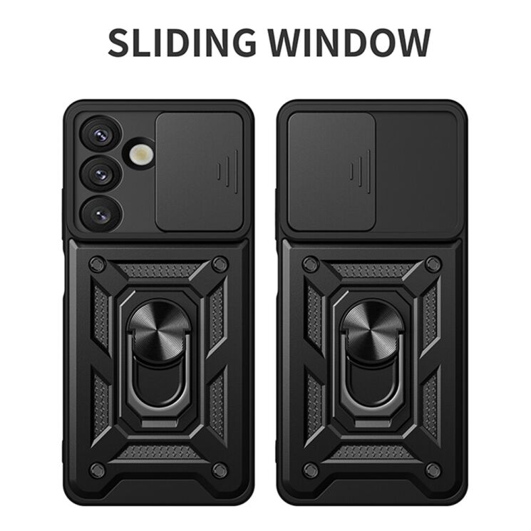 Чехол с защитой камеры Deexe Armor Shield для Samsung Galaxy A57 (A576) - Black (406126B) Чехол с защитой камеры Deexe Armor Shield для Samsung Galaxy A57 (A576) - Black: фото 9 из 9