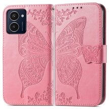 Чехол UniCase Butterfly Pattern для HMD Pulse Pro - Pink: фото 1 из 5