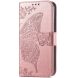 Чехол UniCase Butterfly Pattern для Motorola Moto G75 - Rose Gold (367821RG). Фото 5 из 10