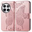 Чехол UniCase Butterfly Pattern для OnePlus 12 - Rose Gold (344251RG)