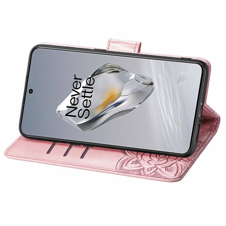 Чехол UniCase Butterfly Pattern для OnePlus 12 - Rose Gold: фото 3 из 8