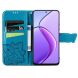 Чехол UniCase Butterfly Pattern для Realme 12 5G - Blue (355905L). Фото 2 из 8