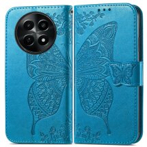 Чохол UniCase Butterfly Pattern для Realme 12 5G - Blue: фото 1 з 8