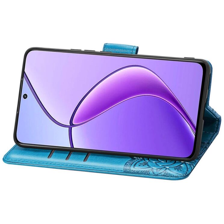 Чехол UniCase Butterfly Pattern для Realme 12 5G - Blue: фото 3 из 8