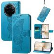 Чехол UniCase Butterfly Pattern для Realme 14 Pro Plus - Blue (379337L)