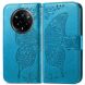 Чехол UniCase Butterfly Pattern для Realme 14 Pro Plus - Blue (379337L). Фото 2 из 9