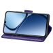 Чехол UniCase Butterfly Pattern для Realme C63 / C61 / Note 60x - Dark Purple (359733DV). Фото 3 из 9