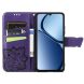 Чехол UniCase Butterfly Pattern для Realme C63 / C61 / Note 60x - Dark Purple (359733DV). Фото 2 из 9