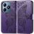 Чехол UniCase Butterfly Pattern для Realme C63 / C61 / Note 60x - Dark Purple: фото 1 из 9
