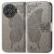 Чехол UniCase Butterfly Pattern для TECNO Spark 20 Pro+ - Grey: фото 1 из 8