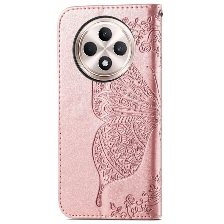 Чохол UniCase Butterfly Pattern для TECNO Spark 30C - Rose Gold: фото 6 з 10