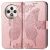 Чехол UniCase Butterfly Pattern для TECNO Spark 30C - Rose Gold: фото 1 из 10