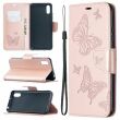 Чехол UniCase Butterfly Pattern для Xiaomi Redmi 9A - Rose Gold (267263RG)