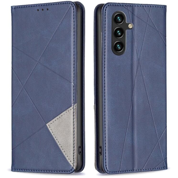 Чехол UniCase Geometric Pattern для Samsung Galaxy A15 (A155) - Blue: фото 1 из 8