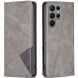 Чохол UniCase Geometric Pattern для Samsung Galaxy S23 Ultra - Grey (317904H). Фото 1 з 8