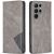 Чехол UniCase Geometric Pattern для Samsung Galaxy S23 Ultra - Grey: фото 1 из 8