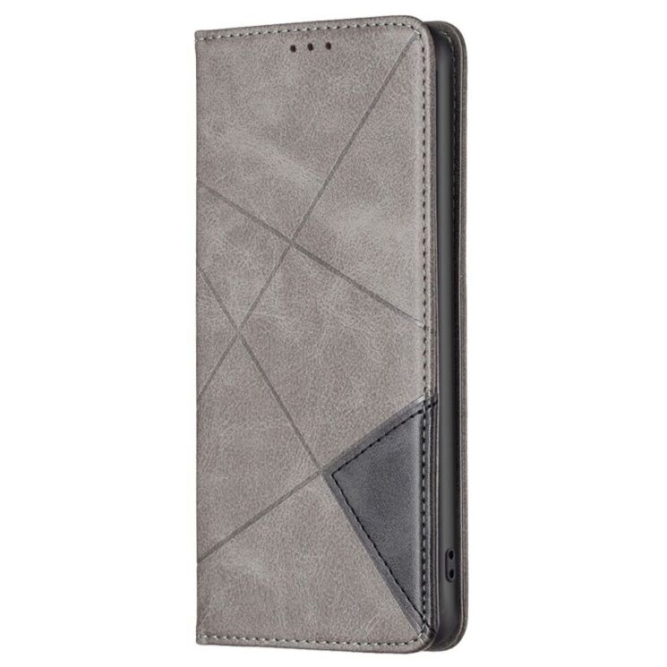Чохол UniCase Geometric Pattern для Samsung Galaxy S23 Ultra - Grey: фото 4 з 8