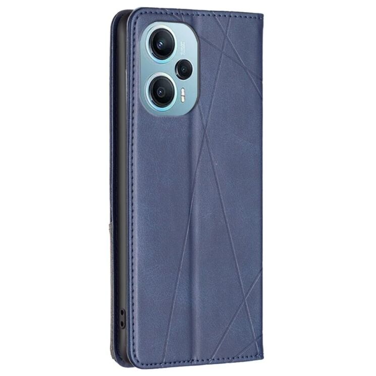 Чехол UniCase Geometric Pattern для Xiaomi Poco F5 / Redmi Note 12 Turbo - Blue: фото 6 из 9