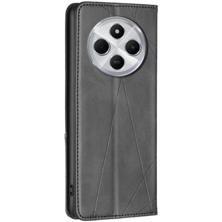 Чехол UniCase Geometric Pattern для Xiaomi Redmi 14C / Redmi A4 5G / Poco C75 - Black: фото 3 из 8