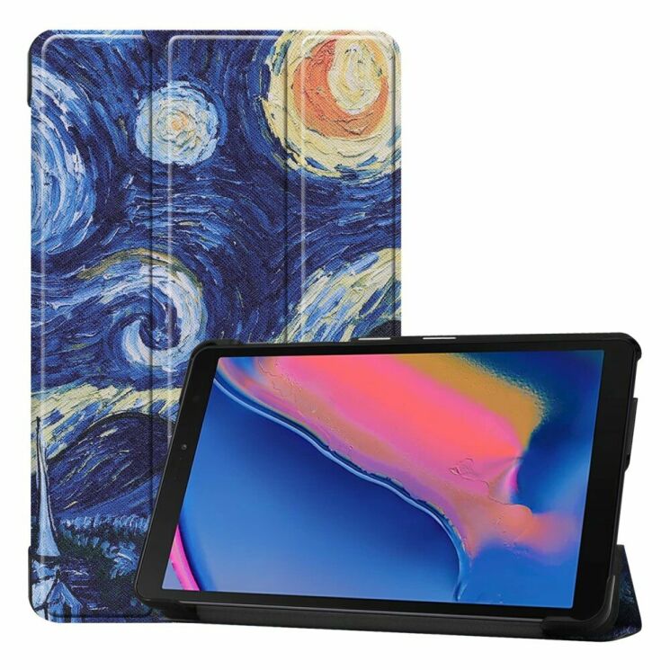 Чохол UniCase Life Style для Samsung Galaxy Tab A 8.0 (2019) - Starry Night Oil Painting: фото 1 з 8
