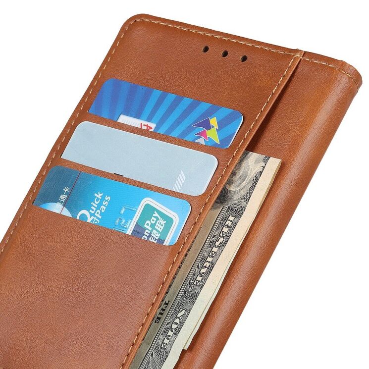 Чехол UniCase Vintage Wallet для Google Pixel 5a - Brown: фото 8 из 8
