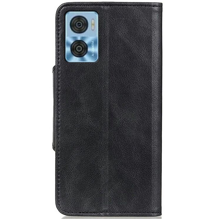 Чехол UniCase Vintage Wallet для Motorola Moto E22 - Black: фото 7 из 8