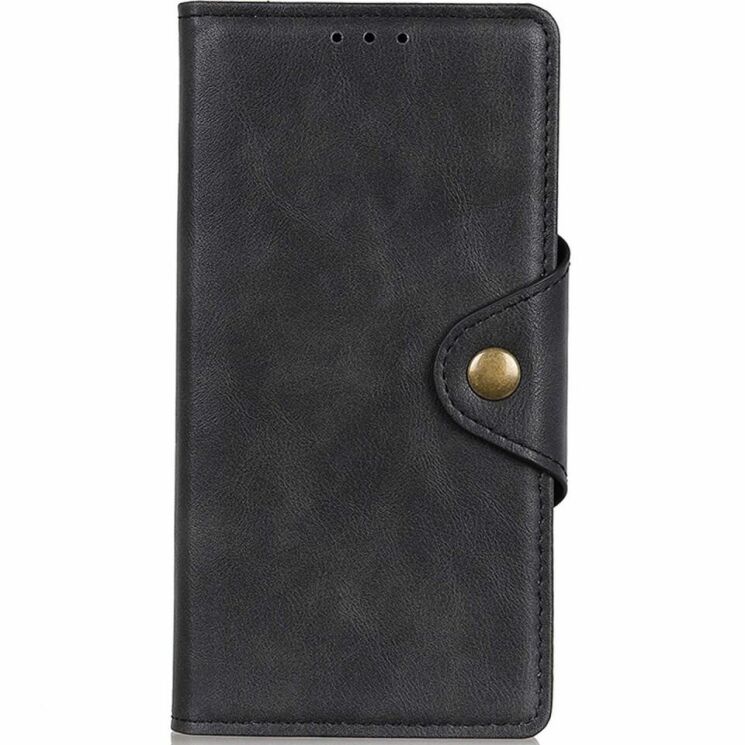 Чехол UniCase Vintage Wallet для Motorola Moto E22 - Black: фото 6 из 8