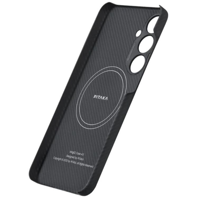 Чохол Pitaka StarPeak MagEZ Case 4 для Samsung Galaxy S24 Plus (S926) KS2401S - Black / Grey: фото 4 з 14