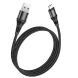 Дата-кабель Hoco X50 Excellent MicroUSB (2.4A, 1m) - Black (895698B). Фото 1 из 10