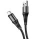Дата-кабель Hoco X50 Excellent MicroUSB (2.4A, 1m) - Black (895698B). Фото 2 из 10
