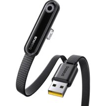 Кабель Baseus MVP 3 USB to Lightning (2.4A, 1m) P10382503121-00 - Black: фото 1 из 10