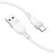 Кабель Hoco X109 USB to Type-C (3A, 1m) - White (896464W). Фото 2 из 6