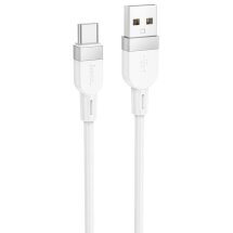 Кабель Hoco X109 USB to Type-C (3A, 1m) - White: фото 1 из 6