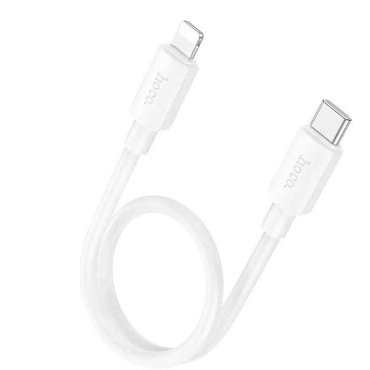 Кабель Hoco X96 20W Hyper Type-C to Lightning (0.25m) - White: фото 1 з 6