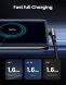 Кабель UGREEN US284 USB to Type-C (3A, 0.5m) - Black (896313B). Фото 4 з 10