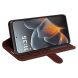 Классический чехол-книжка Deexe Wallet Style для Motorola Signature - Brown (407612Z). Фото 3 из 6