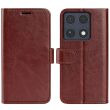 Классический чехол-книжка Deexe Wallet Style для Motorola Signature - Brown (407612Z)