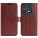 Классический чехол-книжка Deexe Wallet Style для Motorola Signature - Brown (407612Z). Фото 1 из 6