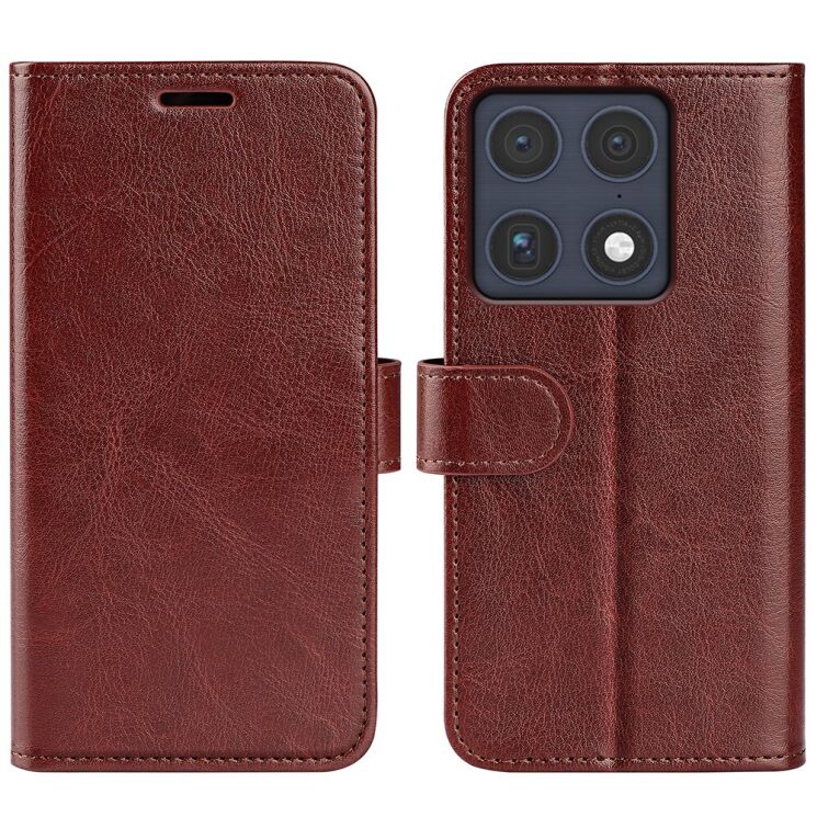 Классический чехол-книжка Deexe Wallet Style для Motorola Signature - Brown: фото 1 из 6