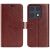 Классический чехол-книжка Deexe Wallet Style для Motorola Signature - Brown: фото 1 из 6